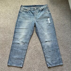Gap Denim Boyfriend Distressed Jeans